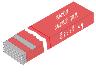 bacon gum